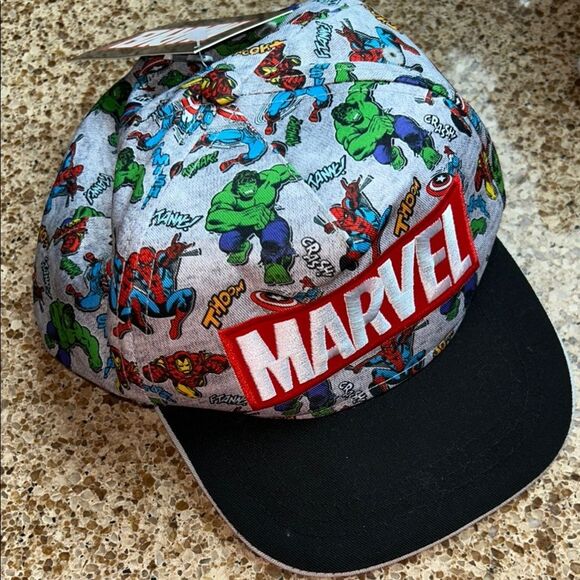 NWT Kid’s Marvel Heroes 🦸♂️ 🦸 Graphic Cap 🧢 - Picture 17 of 17